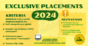 Exclusive Placements: H2A Werksgeleenthede 2024