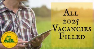 All 2025 Vacancies Filled