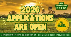 Applications for 2026 USA Farm Work are now OPEN!